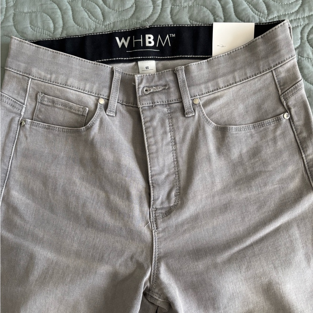 White House Black Market Light Gray Slim women’s jeans